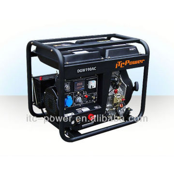 2 kW welder ITC-POWER diesel welding generator set 0-190A